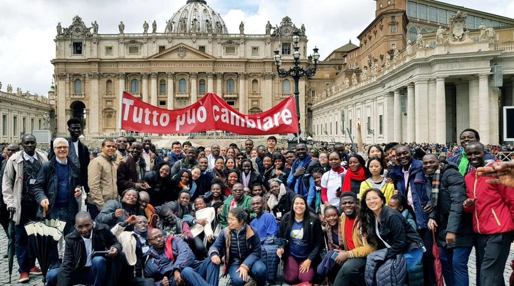 Papa Francesco saluta al Regina Coeli i rappresentanti di Sant’Egidio al congresso “Tutto può cambiare”