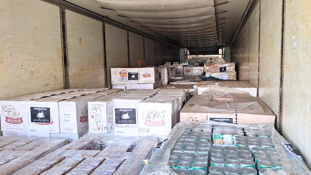 Ucrânia: 500 dias de guerra, 100 camiões de ajuda humanitária das Comunidades de Sant'Egidio italianas e europeias