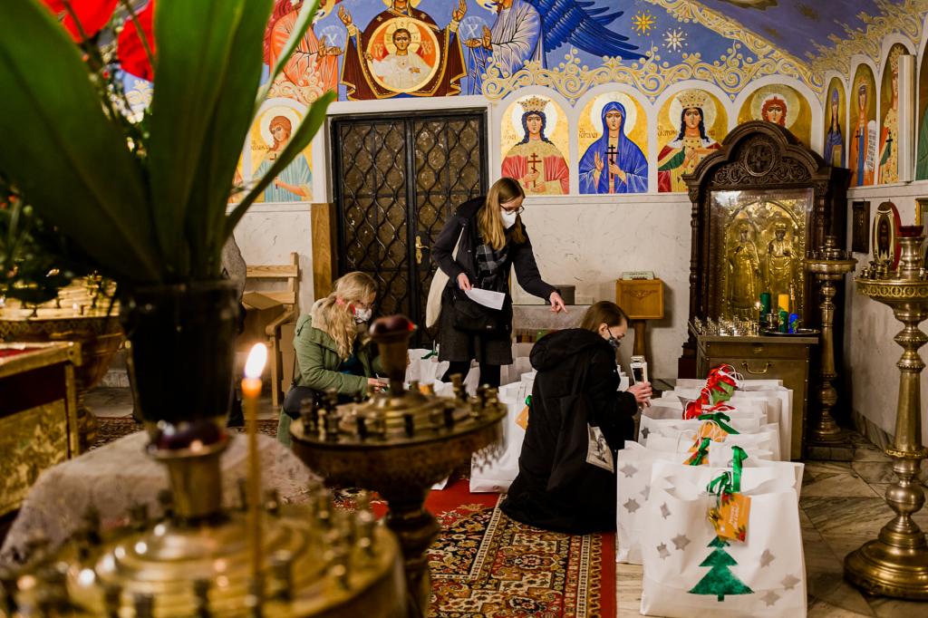 Boże Narodzenie z migrantami z Ukrainy