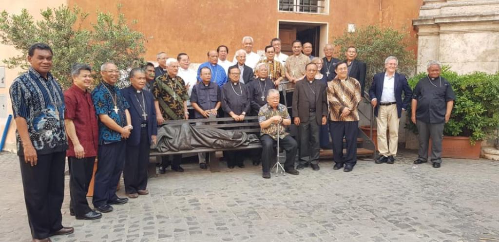 Amitié et fraternité : une rencontre avec les évêques indonésiens à Sant'Egidio
