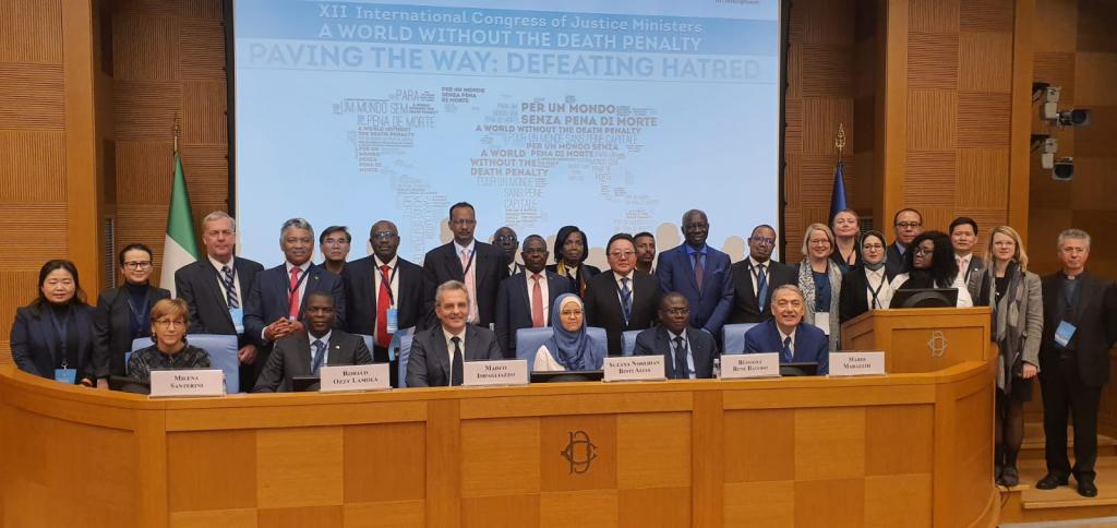 Ministros de 22 países en la Cámara de Diputados con Sant’Egidio. Avances en la dirección de la abolición de la pena de muerte: 
