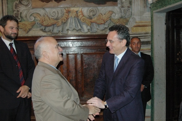 Il Principe Hassan bin Talal di Giordania ha visitato la Comunità di Sant’Egidio, settembre 2012, 18/09/2012