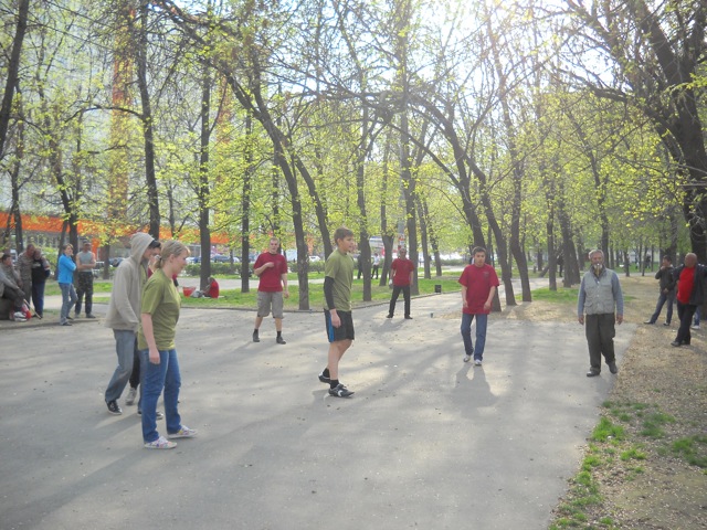 Mosca - L'apertura del torneo di calcio "Amici per la strada" 2012