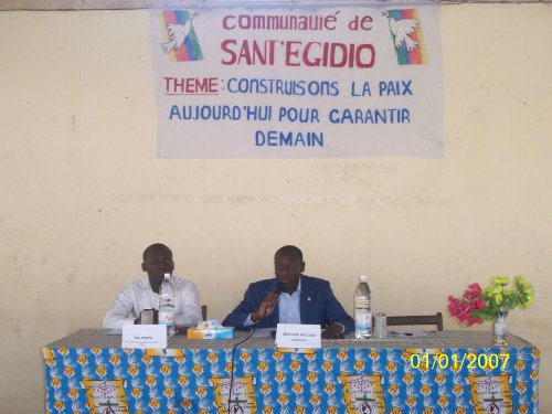 tavola rotonda organizzata da Sant'Egidio sulla riconciliazione ad abidjan