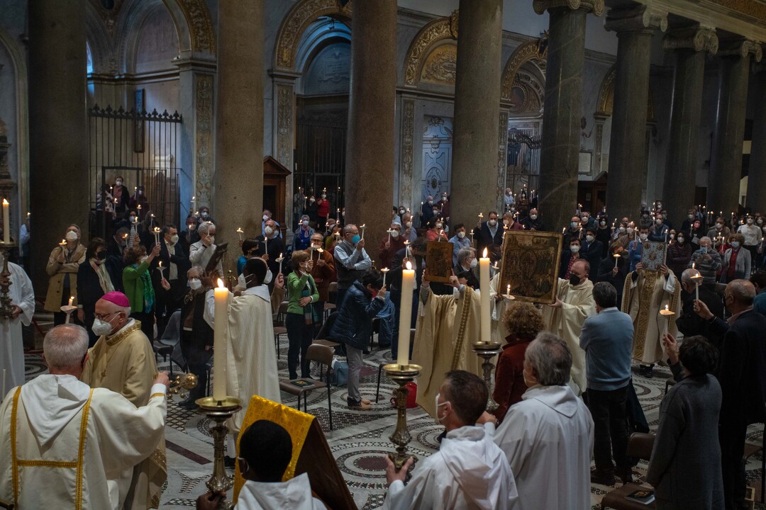 Roma (Italia) - Pasqua 2022, Liturgia della Resurrezione