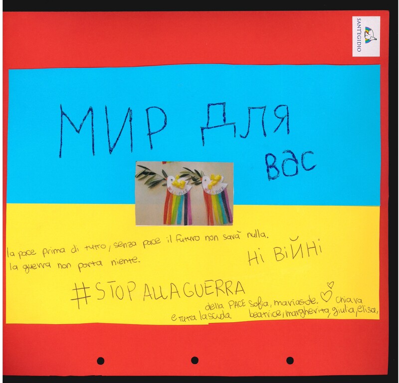 Il Segretario Generale dell'ONU risponde ai bambini che chiedono la pace in Ucraina: