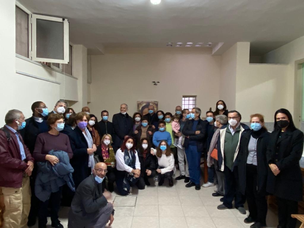 La Comunità di Sant'Egidio ad Aversa accoglie in visita il cardinale Matteo Zuppi