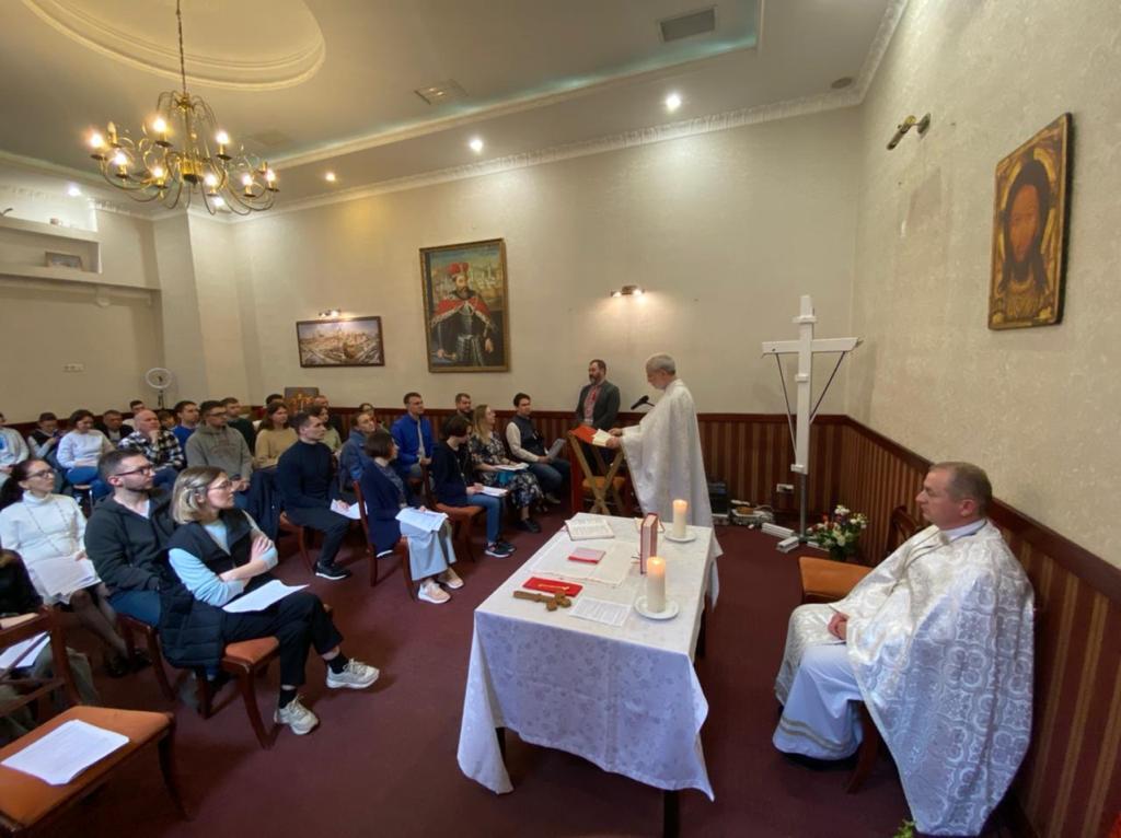 Liturgie de Pâques à Lviv avec les Communautés de Sant'Egidio d'Ukraine