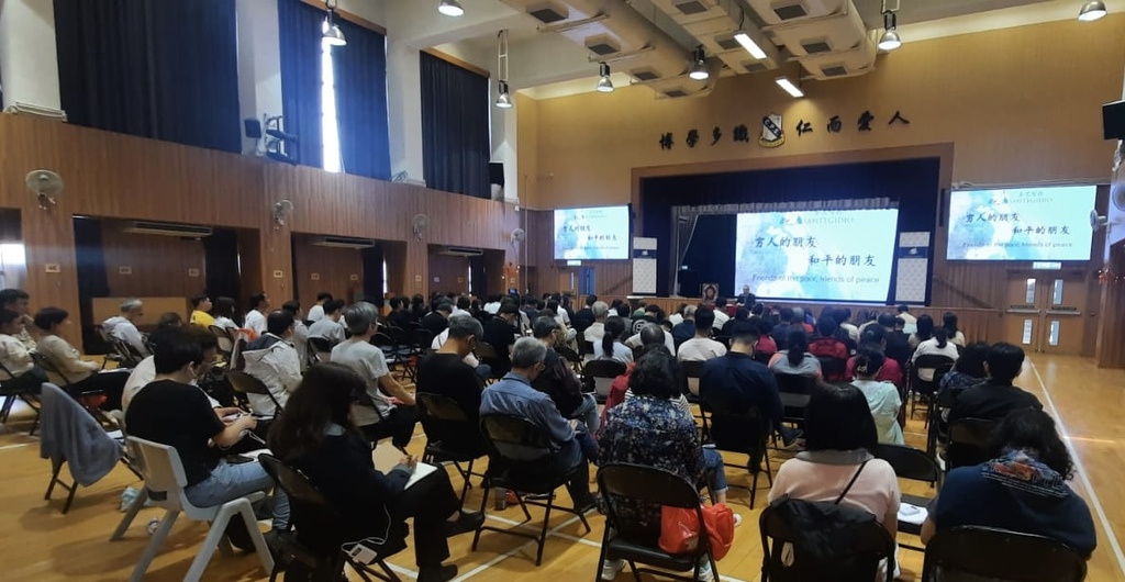 Hong Kong, Marco Impagliazzo's visit for the conference 'Friends of the Poor, Friends of Peace'.