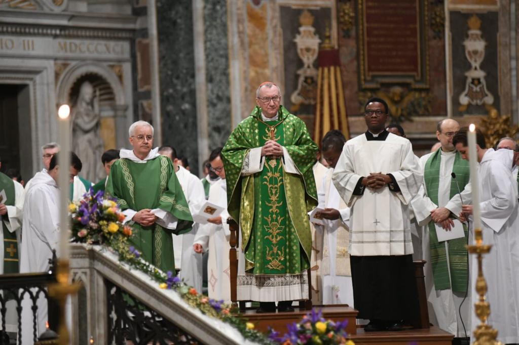 Sant'Egidio wird 52 Jahre alt: Liturgie in der Kathedrale von Rom, Lateranbasilika des Hl. Johannes