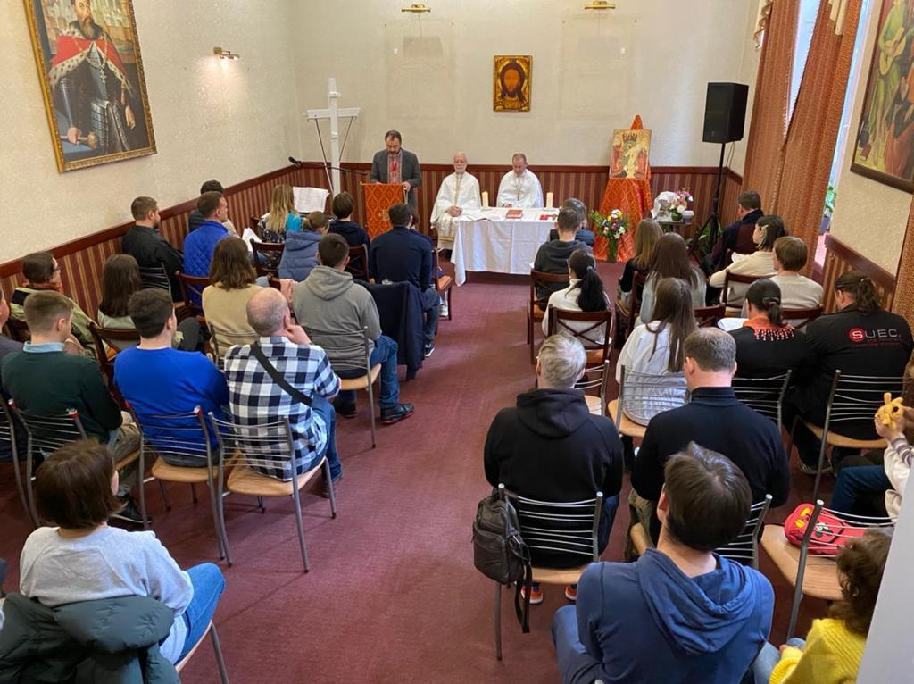 Liturgie de Pâques à Lviv avec les Communautés de Sant'Egidio d'Ukraine