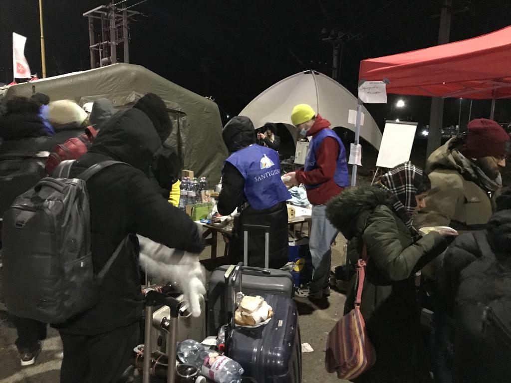 Ajuda à Ucrânia: as Comunidades de Sant'Egidio na Polónia, Hungria e Eslováquia acolhem os refugiados que fogem da guerra