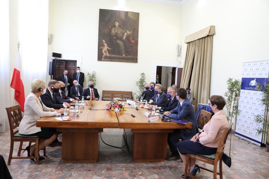 Le président polonais Duda en visite à la Communauté de Sant'Egidio