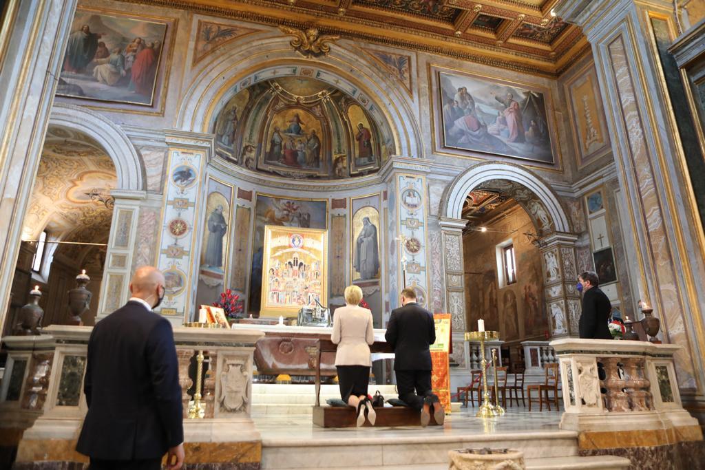 Prezydent Polski Andrzej Duda odwiedził Wspólnotę Sant’Egidio