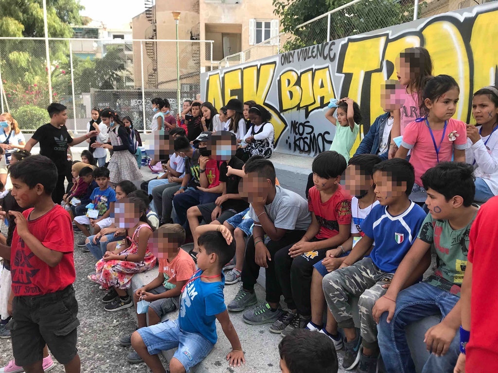 Santegidiosummer: eine Schule der Freundschaft und Solidarität mit den Kindern aus dem Flüchtlingscamp Eleonas in Athen