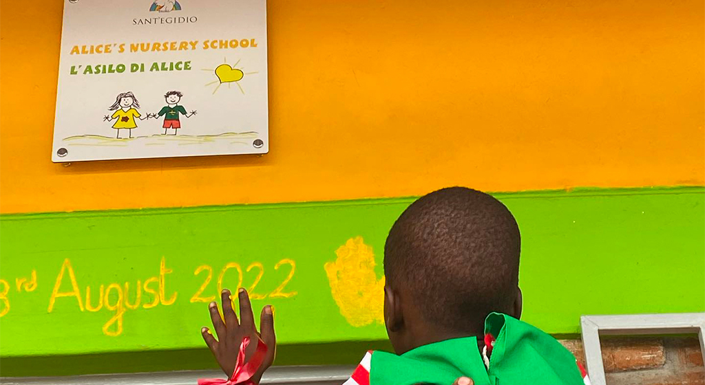 En Balaka (Malaui) se ha inaugurado el «Alice's Kindergarten», «La guardería de Alice»