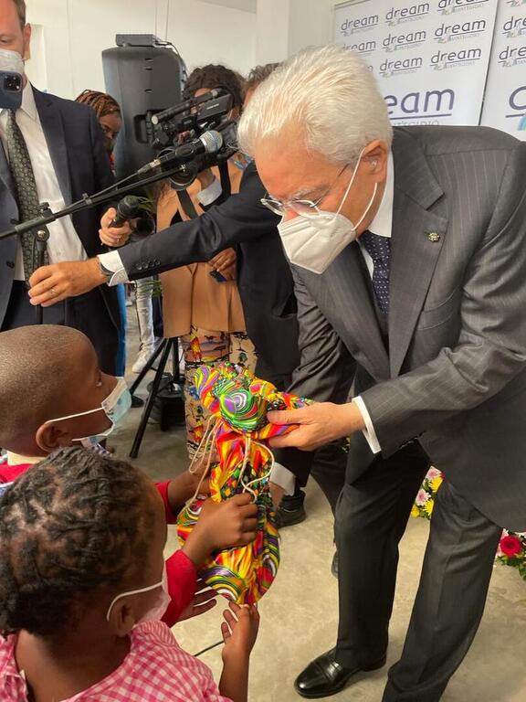 Das DREAM-Programm ist ein Symbol für die enge Zusammenarbeit zwischen Italien und Mosambik.