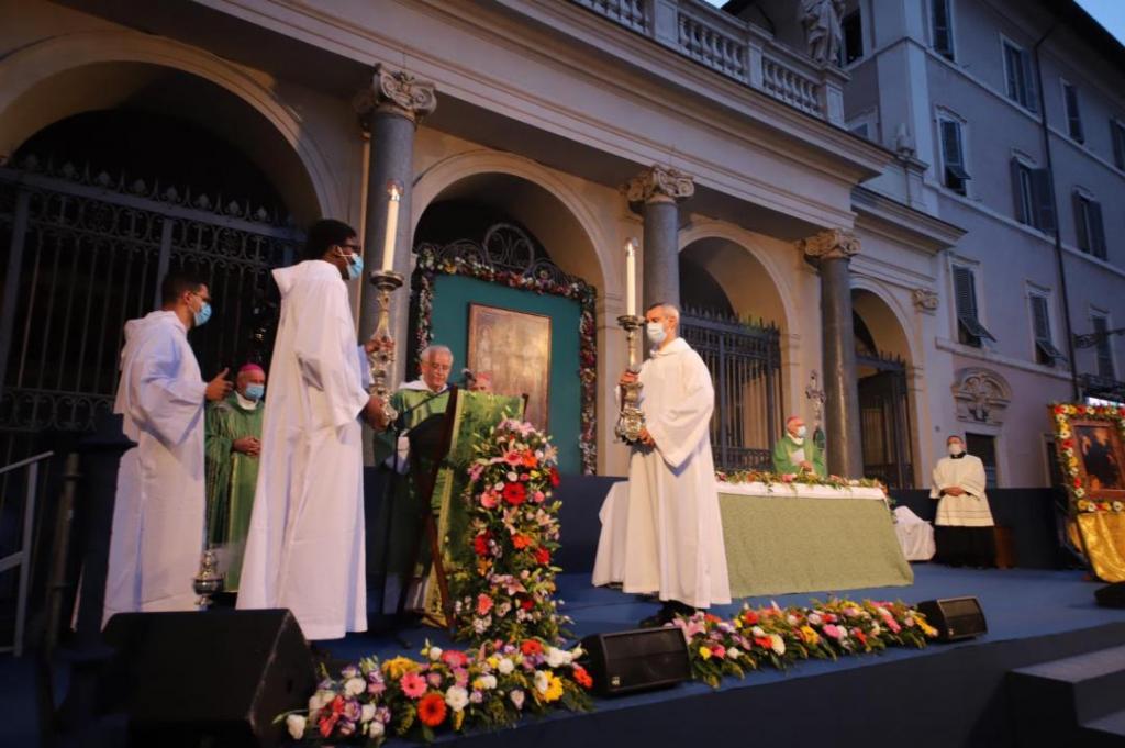 Paroles et images de la liturgie pour la fête de saint Gilles: l'homélie du cardinal Matteo Zuppi, la salutation de Marco Impagliazzo
