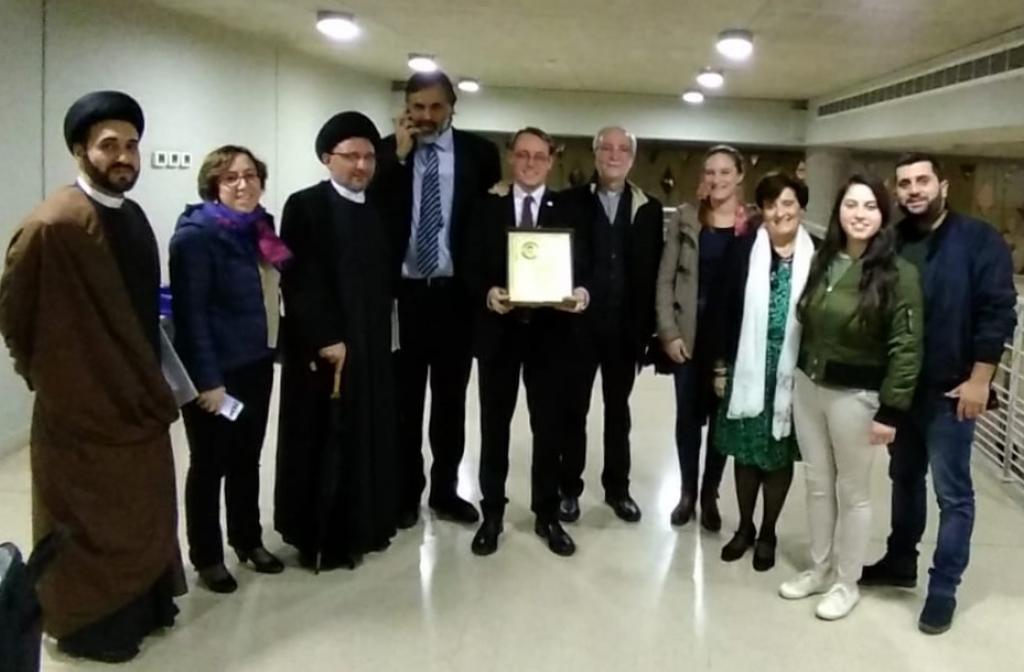 'Hani Fahs' prijs voor de verdediging van pluralisme en conflictoplossing voor de Gemeenschap van Sant'Egidio