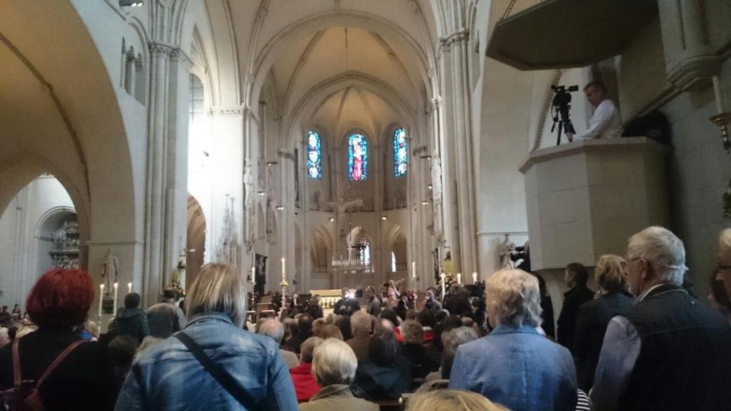 Sant’Egidio beim Gedenkgottesdienst für die Opfer der Amokfahrt in Münster