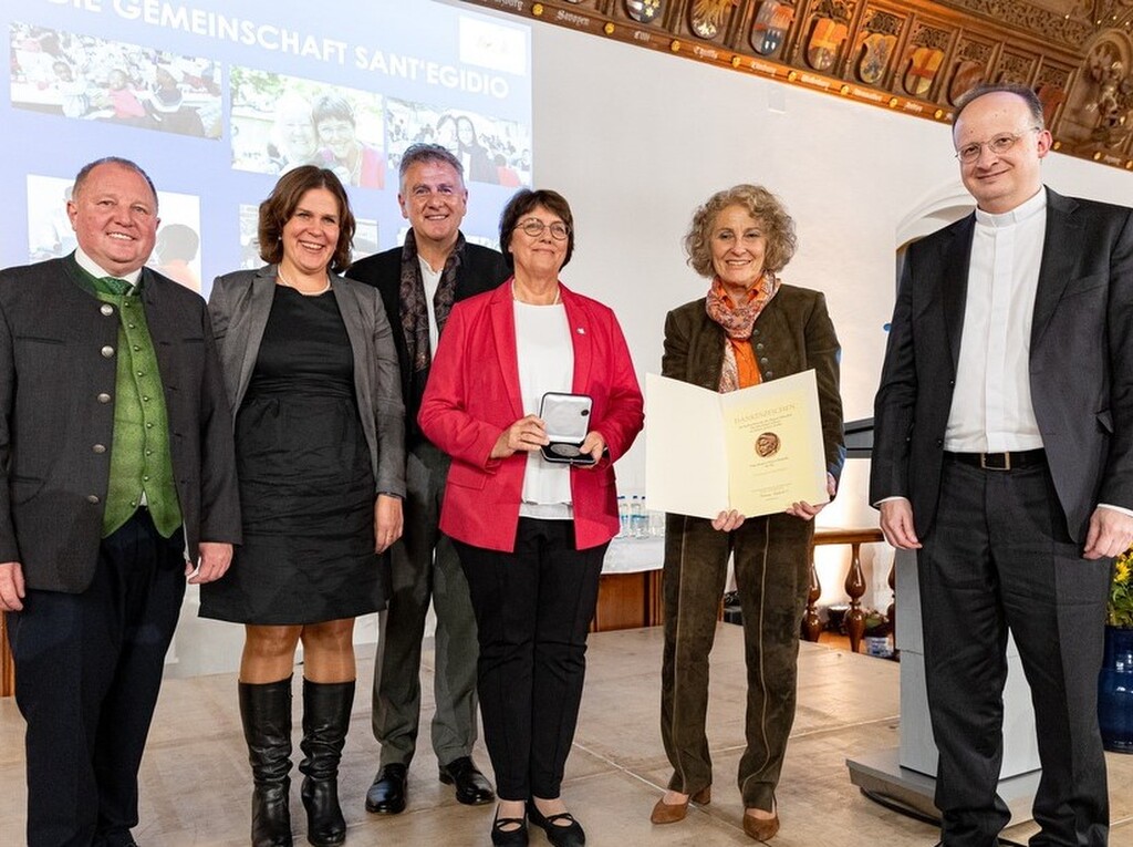 The Community of Sant'Egidio receives an award for the solidarity network created in Munich