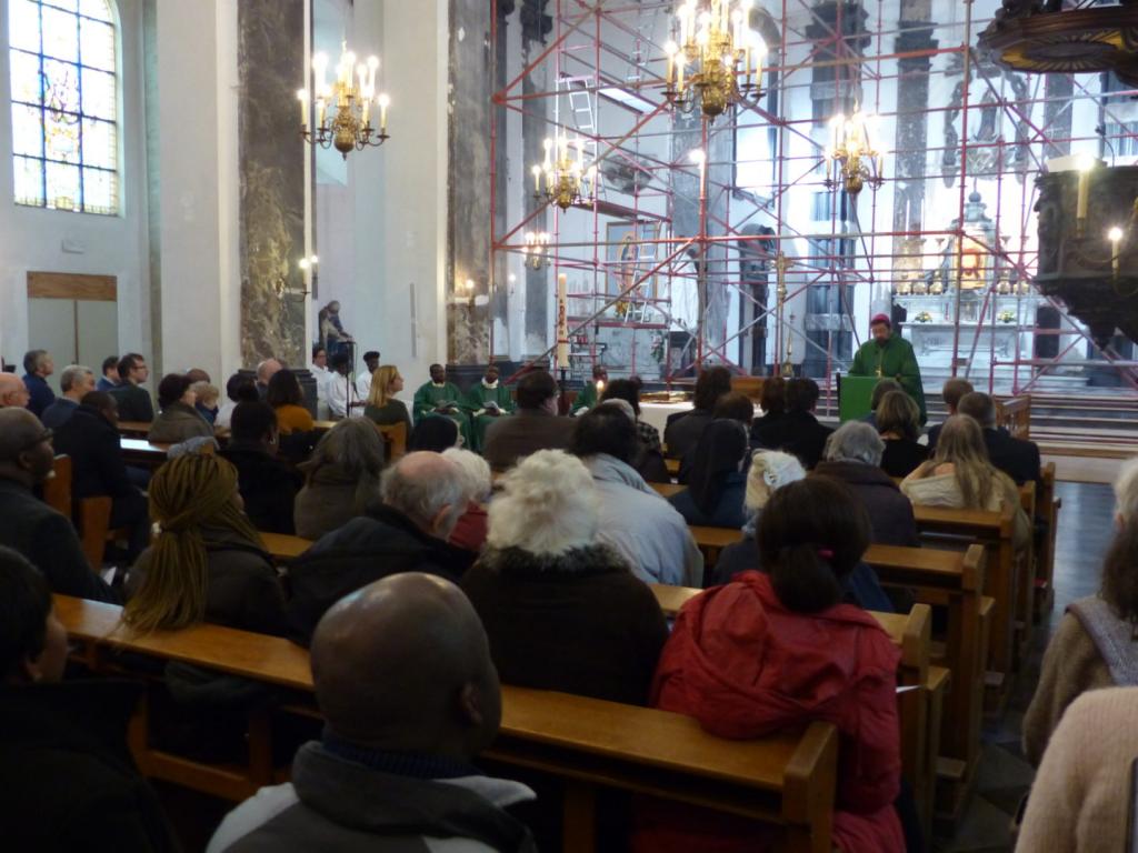Marco Impagliazzo en visite à la Communauté de Sant'Egidio de Belgique, dans les lieux de la solidarité et de l'amitié