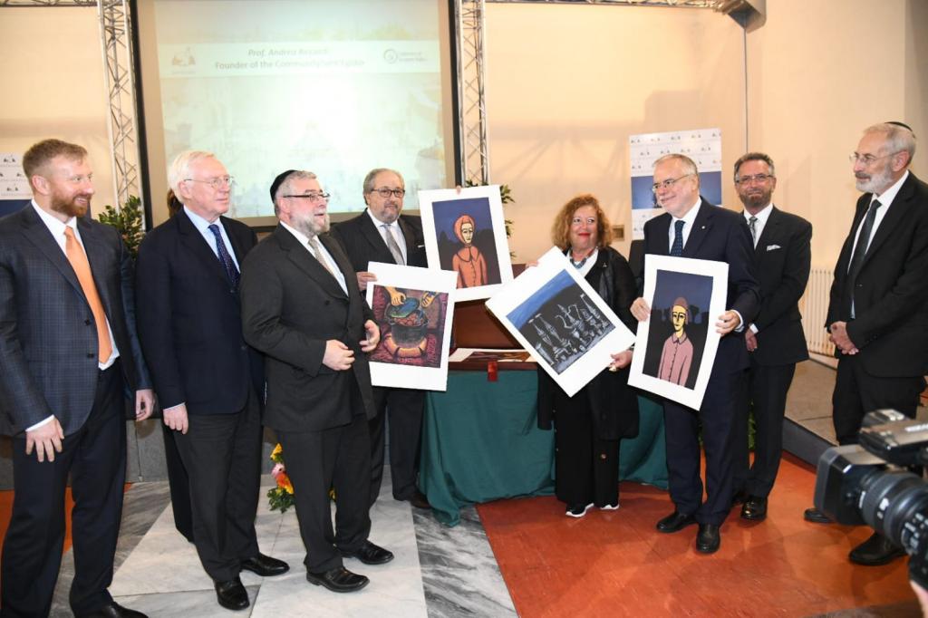 The Rabbi Moshe Rosen award to Andrea Riccardi