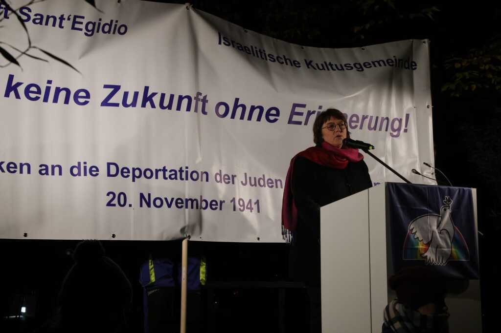 Gedenken an die Deportation der Juden aus München vor 81 Jahren: das Gedenken darf nicht aufhören, denn ohne Erinnerung gibt es keine Zukunft