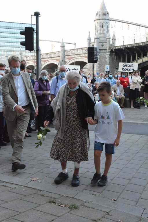 Gedenken an die Opfer der Shoah in Antwerpen