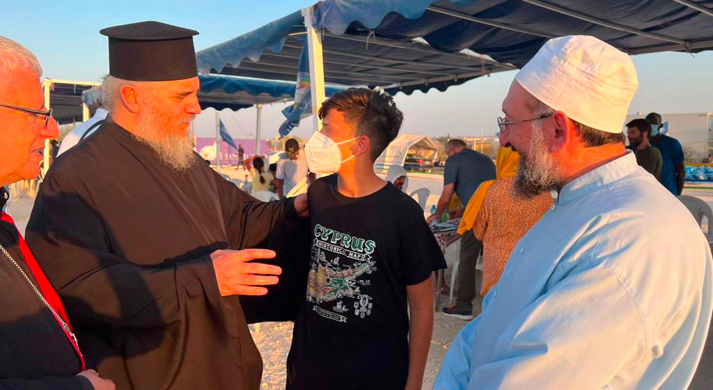 Besondere Besuche und tiefe Zufriedenheit beim Abschluss des Einsatzes im Zelt der Freundschaft auf Zypern