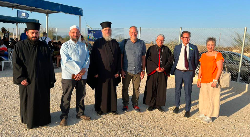 Besondere Besuche und tiefe Zufriedenheit beim Abschluss des Einsatzes im Zelt der Freundschaft auf Zypern