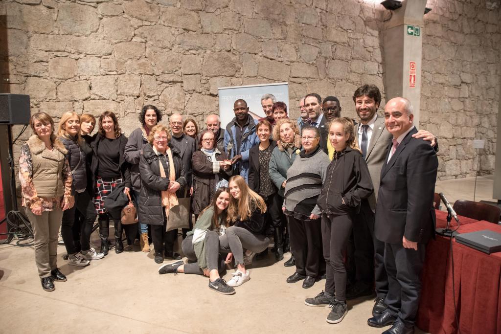 Premio Sèquia a la Comunidad de Sant'Egidio de Manresa por haber impulsado la cultura de la convivencia