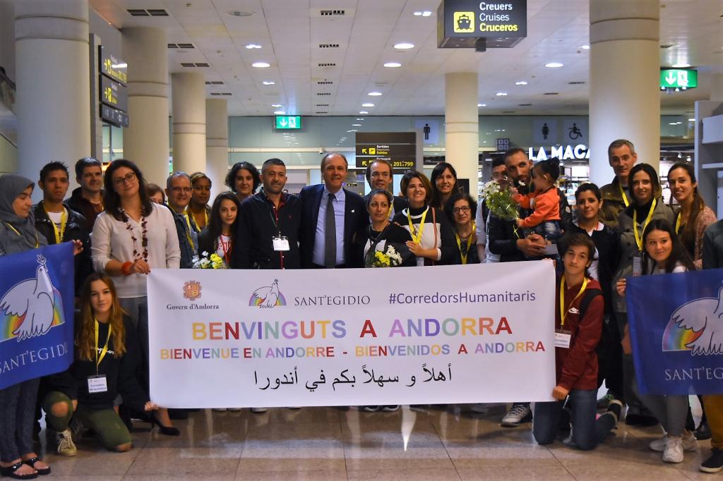 Sant'Egidio: empiezan los primeros corredores humanitarios en Andorra
