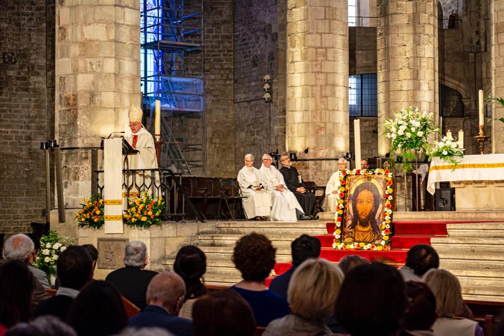 Celebrating 55 years of Sant'Egidio: a liturgy in the basilica of Santa Maria del Mar in Barcelona presided over by Bishop Vincenzo Paglia