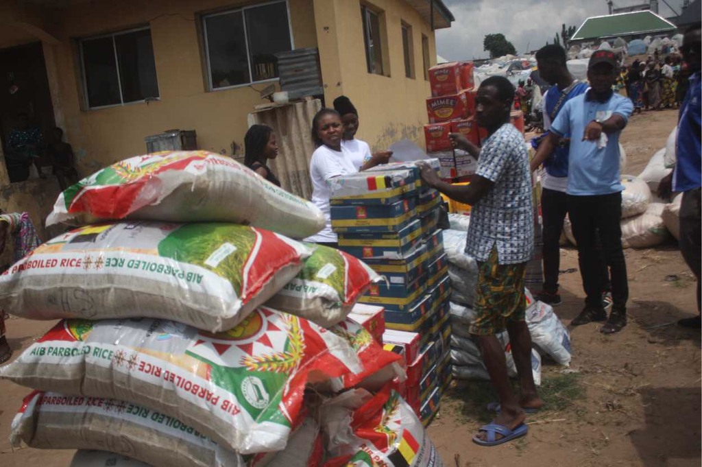 Ajuda humanitária aos refugiados do Estado de Benue na Nigéria