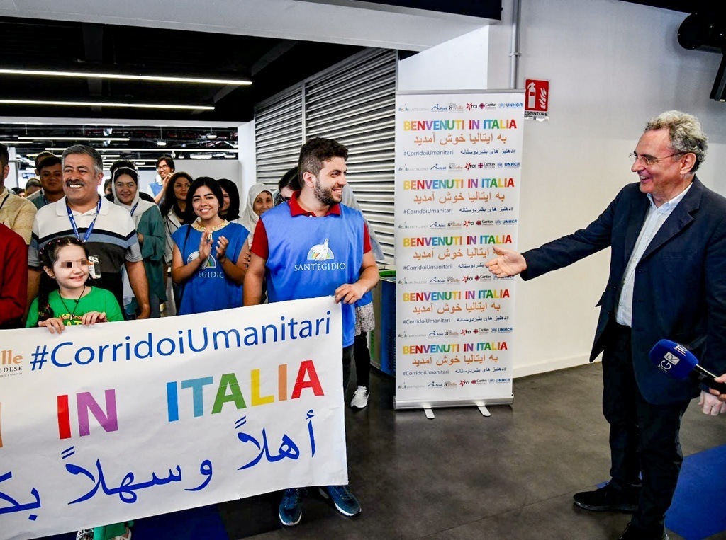 Un groupe de réfugiés afghans est arrivé ce jeudi 20 juillet à Rome par les couloirs humanitaires