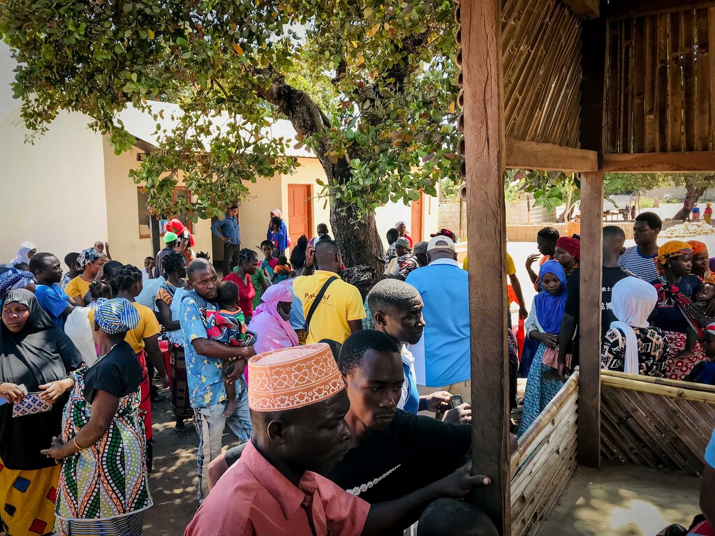 El programa Bravo! ayuda a los refugiados internos del norte de Mozambique