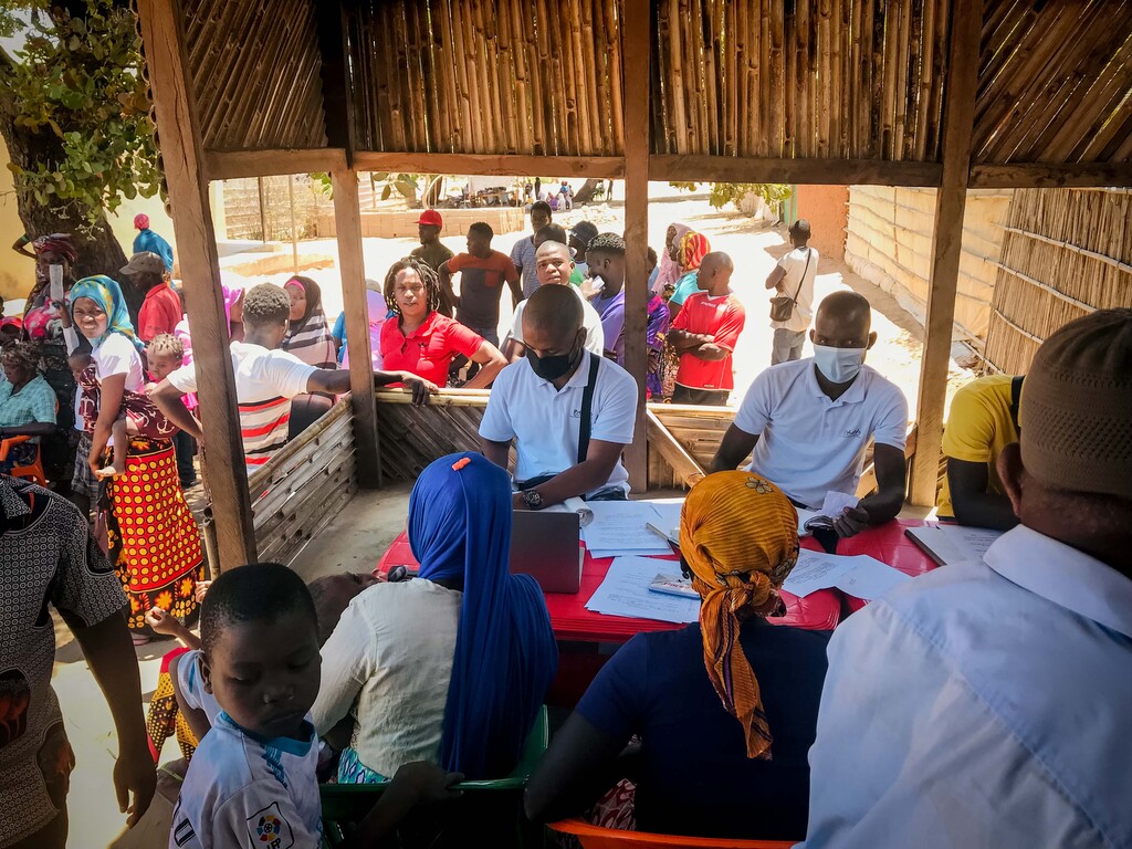 El programa Bravo! ayuda a los refugiados internos del norte de Mozambique