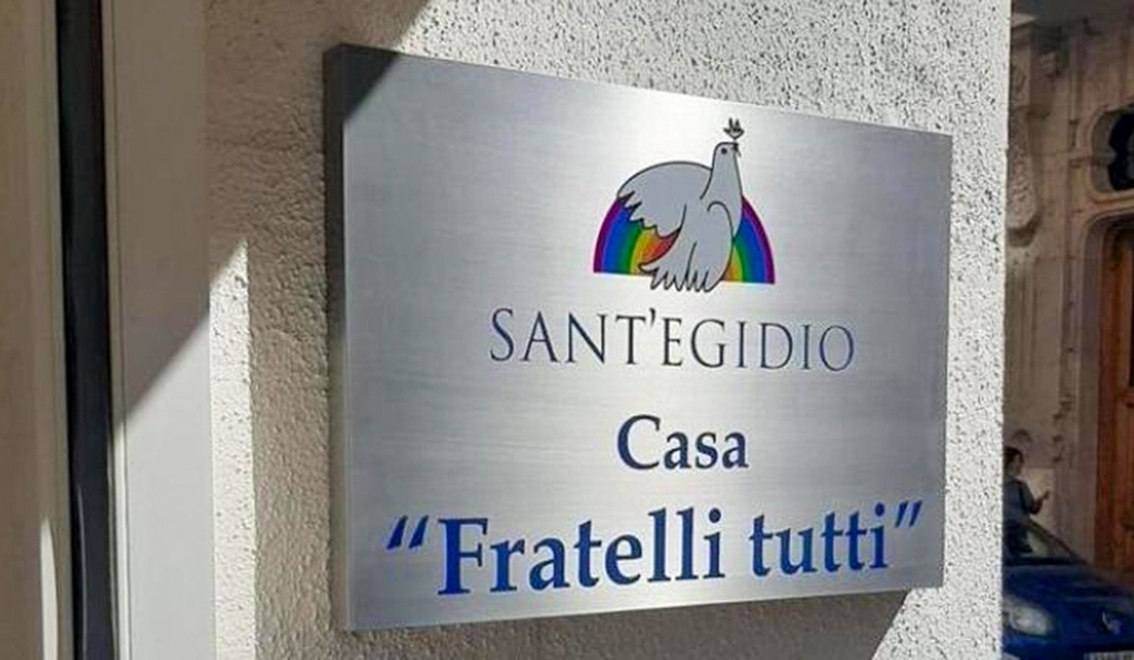 Einweihung des neuen Hauses von Sant'Egidio 
