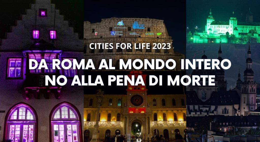 Cities for Life, Cities against the Death Penalty: events, demonstrations and debates for a more humane world in many places all over the world