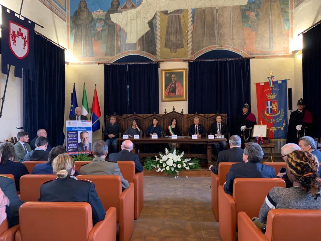 “Sant'Egidio, wherever it is in the world, feels to be from Assisi and to be linked to the message of this city”. Honorary Citizenship to Andrea Riccardi.