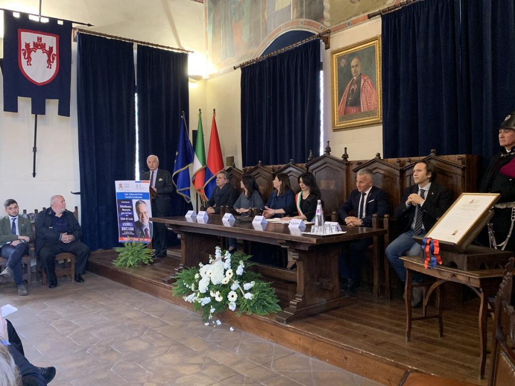 “Sant'Egidio, wherever it is in the world, feels to be from Assisi and to be linked to the message of this city”. Honorary Citizenship to Andrea Riccardi.