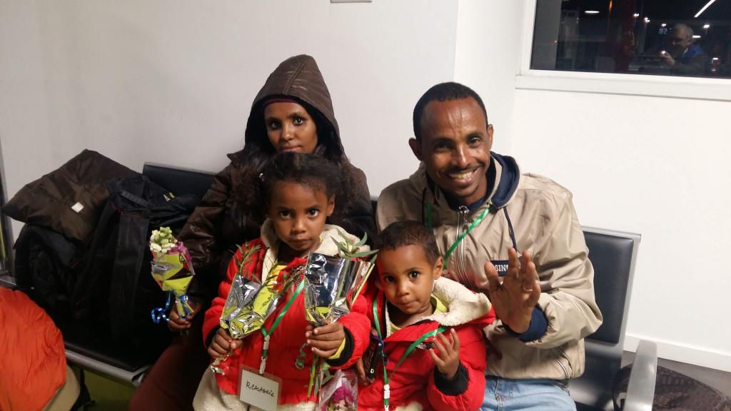 Heute Vormittag sind in Fiumicino 85 Flüchtlinge vom Horn Afrikas durch die humanitären Korridore gelandet