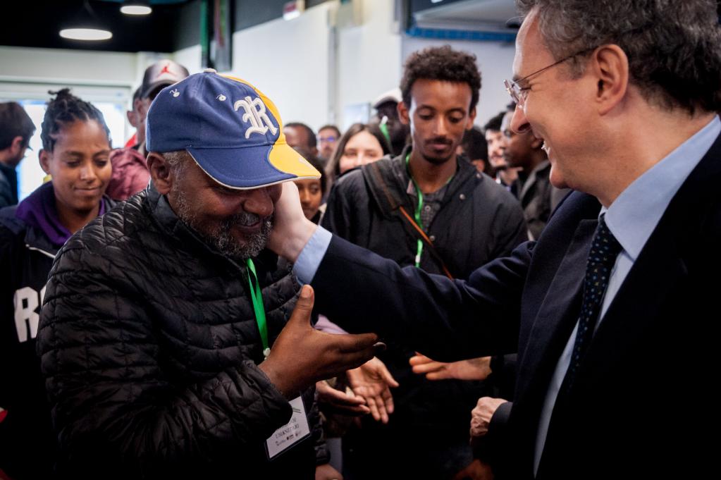 Llegada de los corredores humanitarios de Etiopía: “Nos ayudáis a hacer que Italia sea un país mejor”.
