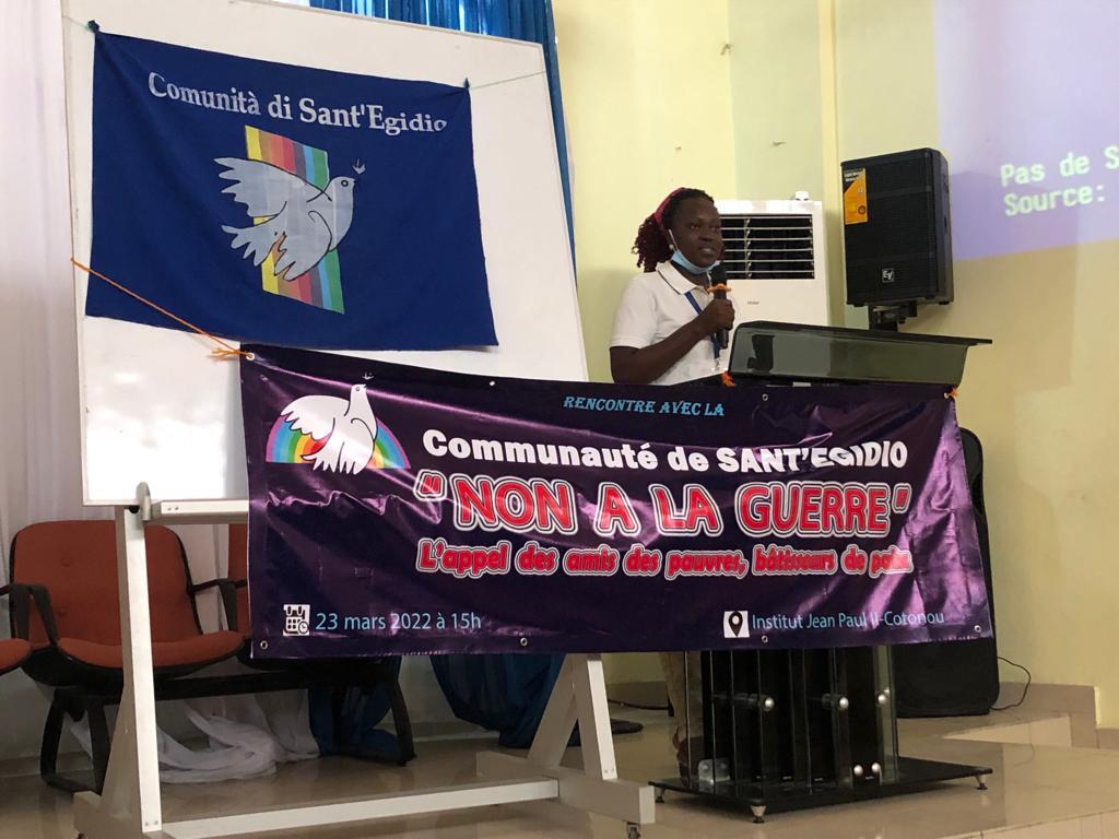 También en Cotonú (Benín) Sant'Egidio se manifiesta por la paz