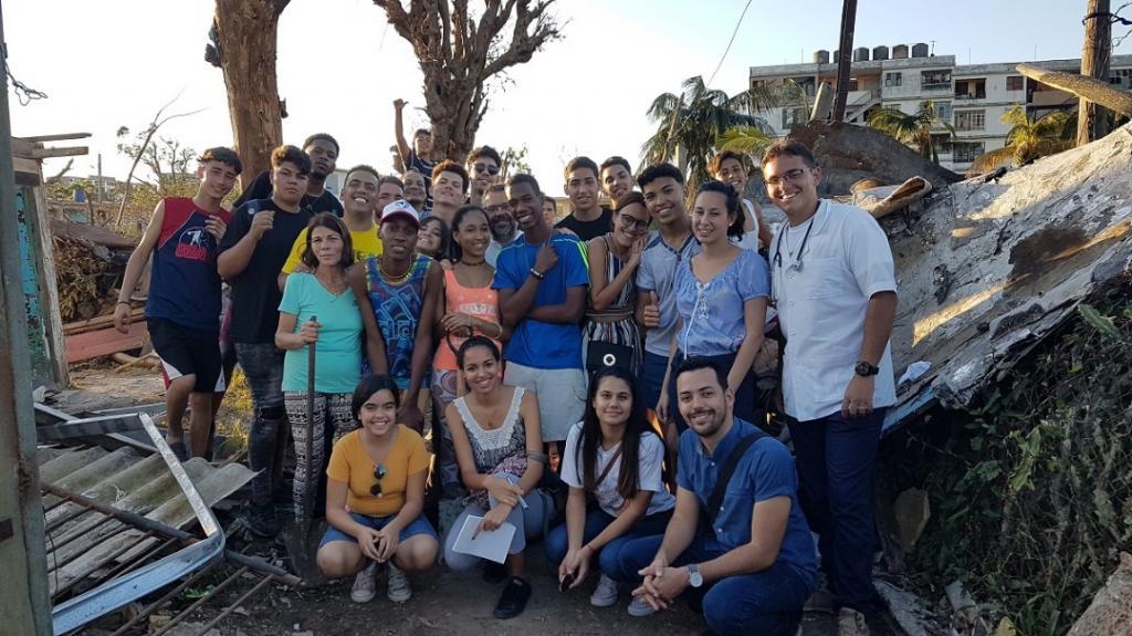 Ajuda humanitària per a les víctimes del tornado a la perifèria de l'Havana