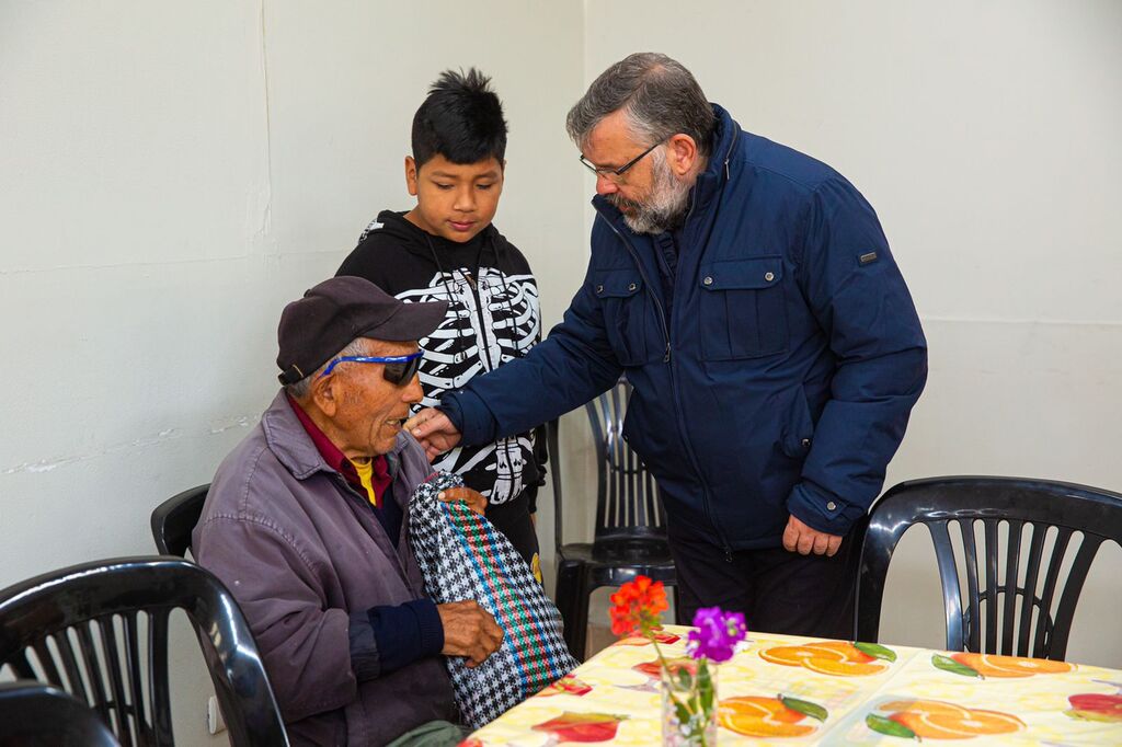 En el centro de Lima (Perú), Sant'Egidio Comparte el pan y la oración con los pobres y los ancianos