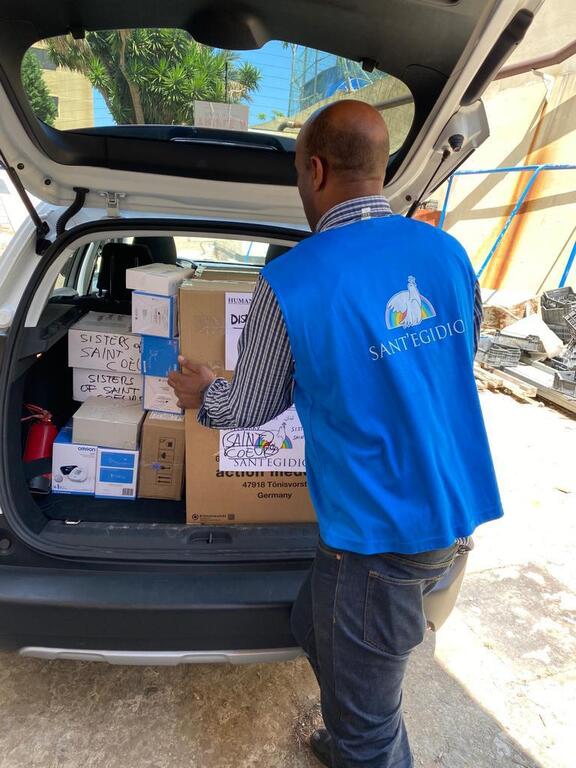 Lebanon, medicines and healthcare supplies: Sant'Egidio in support of a population coping with an acute crisis