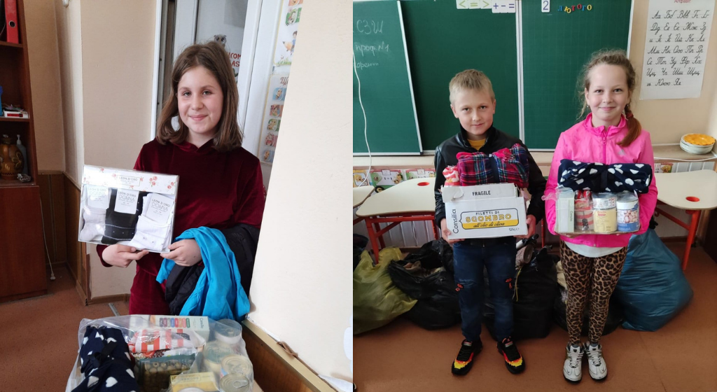 En Ukraine, le 1e juin est la fête des enfants! A cette occasion, la Communauté a offert des colis aux familles des enfants de l'école qui a été bombardée à Irpin