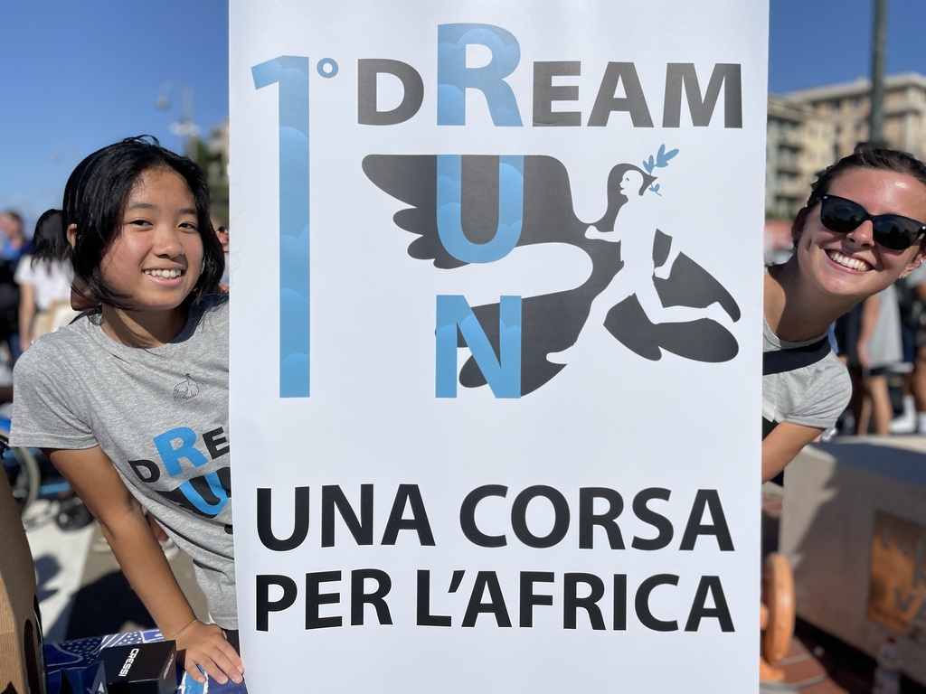 A Genova, in corsa per l'Africa, a sostegno del programma DREAM